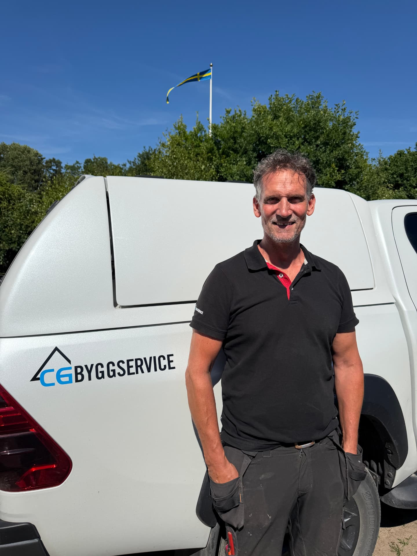 Calle Gröhn, VD och projektledare på CG Byggservice