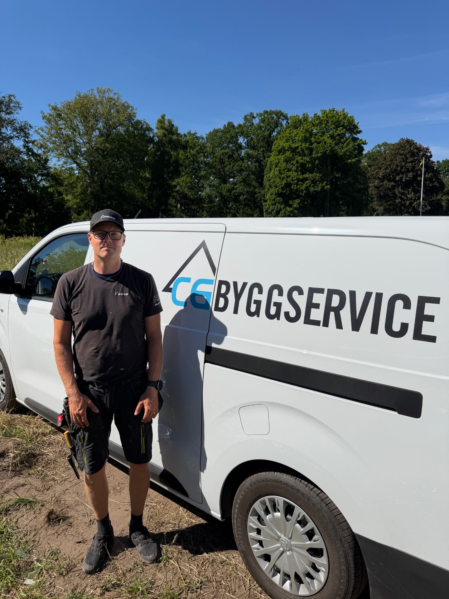 Marcus Johansson, snickare på CG Byggservice